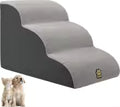 Pet Stairs for Dogs — Non-Slip Foam Steps for Couch, Bed & High Furniture | Washable Cover